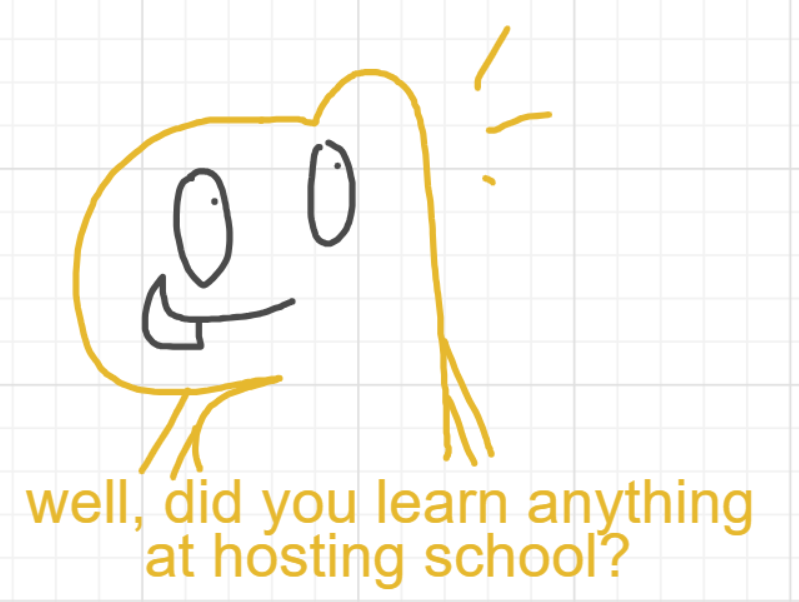 A panel from I've Been Everywhere, Man, episode nine of the Board Boards object show by Furretwalk/WalkingFurret.